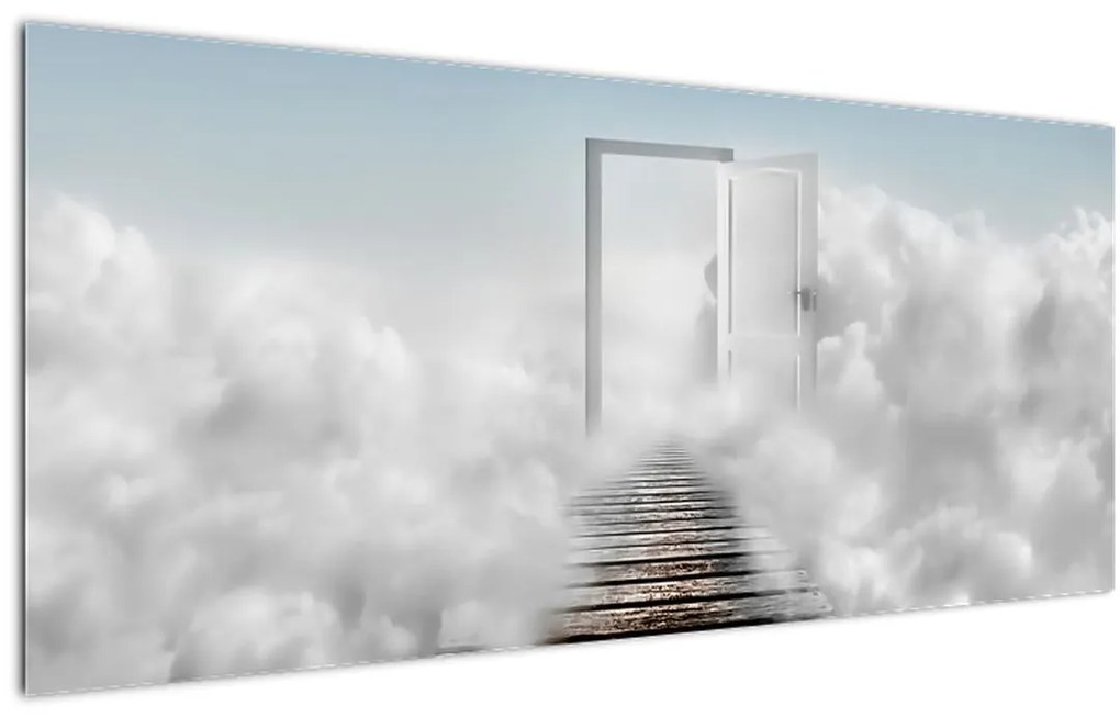 Tablou - Ușa spre cer (120x50 cm)