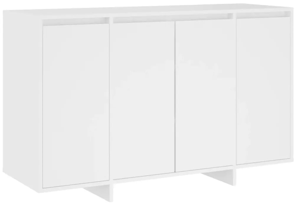 809602 vidaXL Servantă, alb, 120x41x75 cm, PAL