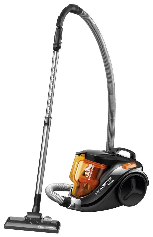 Aspirator fără sac Rowenta COMPACT POWER 1,5l 750W/230V negru/portocaliu