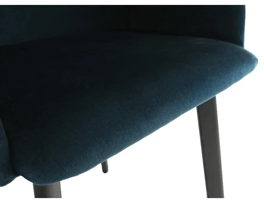 Zondo Scaun de sufragerie Talira (albastru + negru). 809574