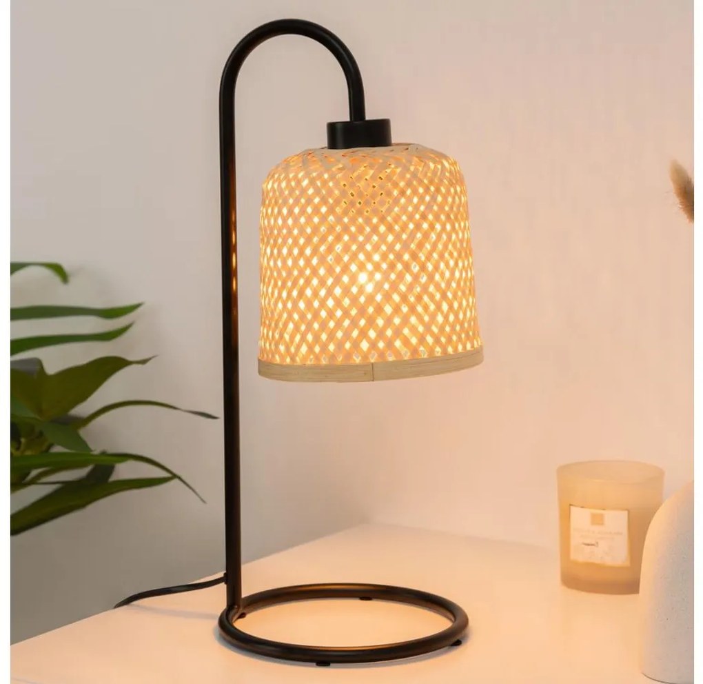Lampă de masă Atmosphera ALI 1xE27/25W/230V bambus