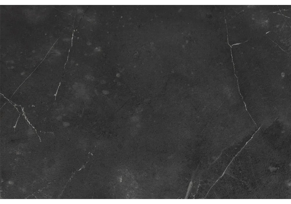 Măsuță de cafea neagră cu blat din sticlă 60x120 cm Strington – Actona