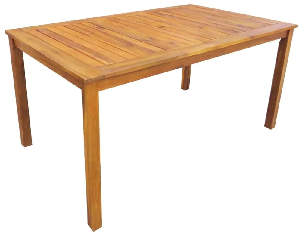 42623 vidaXL Set mobilier de exterior, 7 piese, lemn masiv de acacia