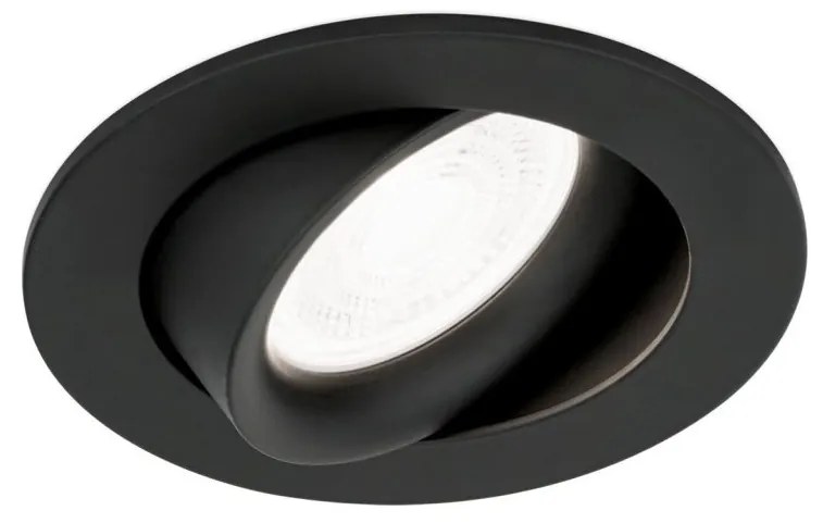 Spot incastrabil tavan directionabil CHOICE negru D-9cm