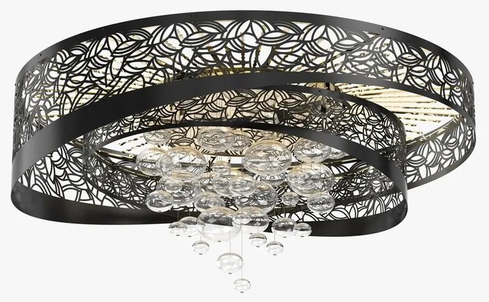 Lustra LED aplicata moderna diametru 100cm, design LUX GLORY 05-CH