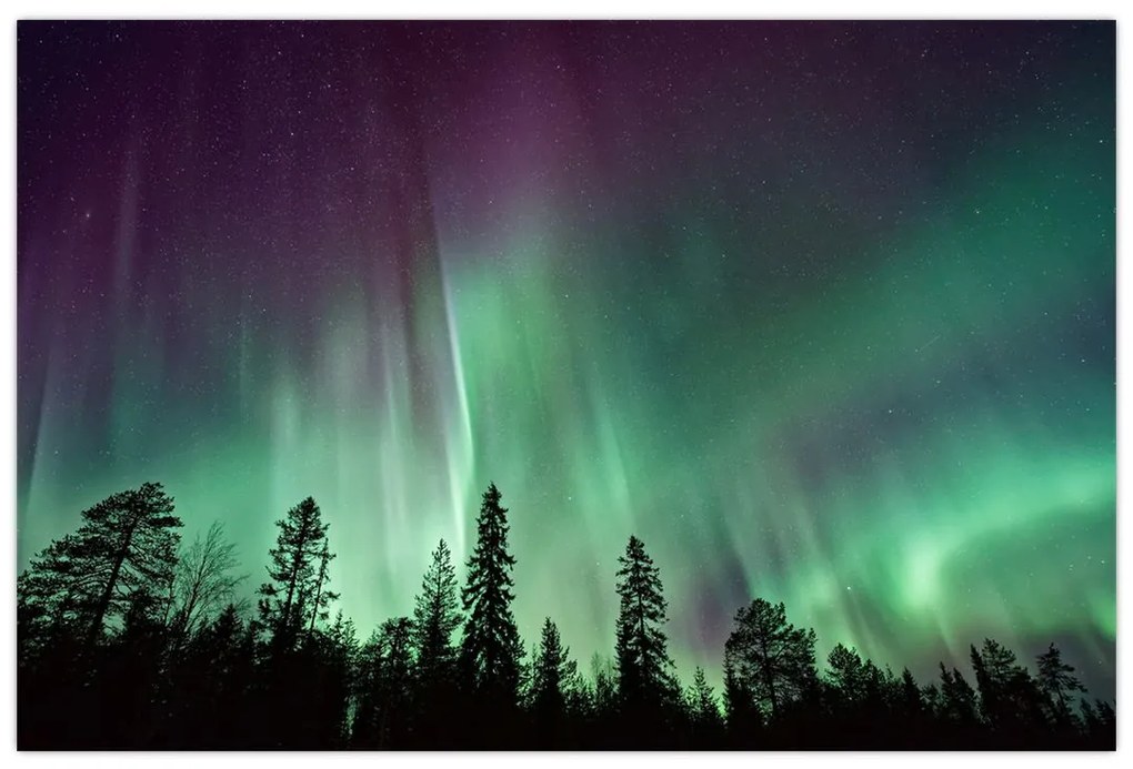 Tablou cu Northern Lights (90x60 cm)