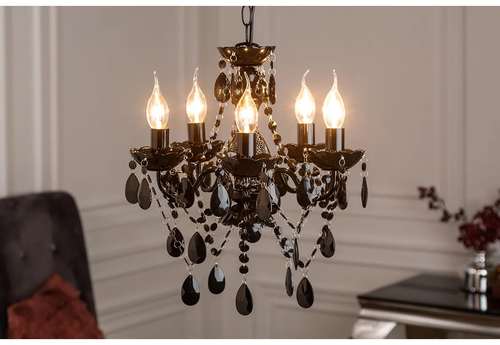 Candelabru Invicta Krone S 5 ARM Black