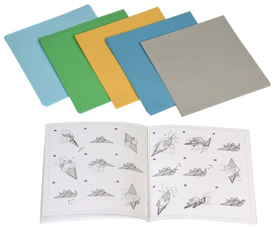 Set pentru origami Prehistoric Land - Rex London