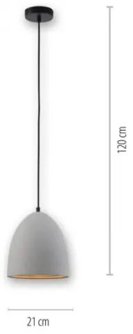 Lustră pe cablu ETON 1xE27/40W/230V Paul Neuhaus 2231-22