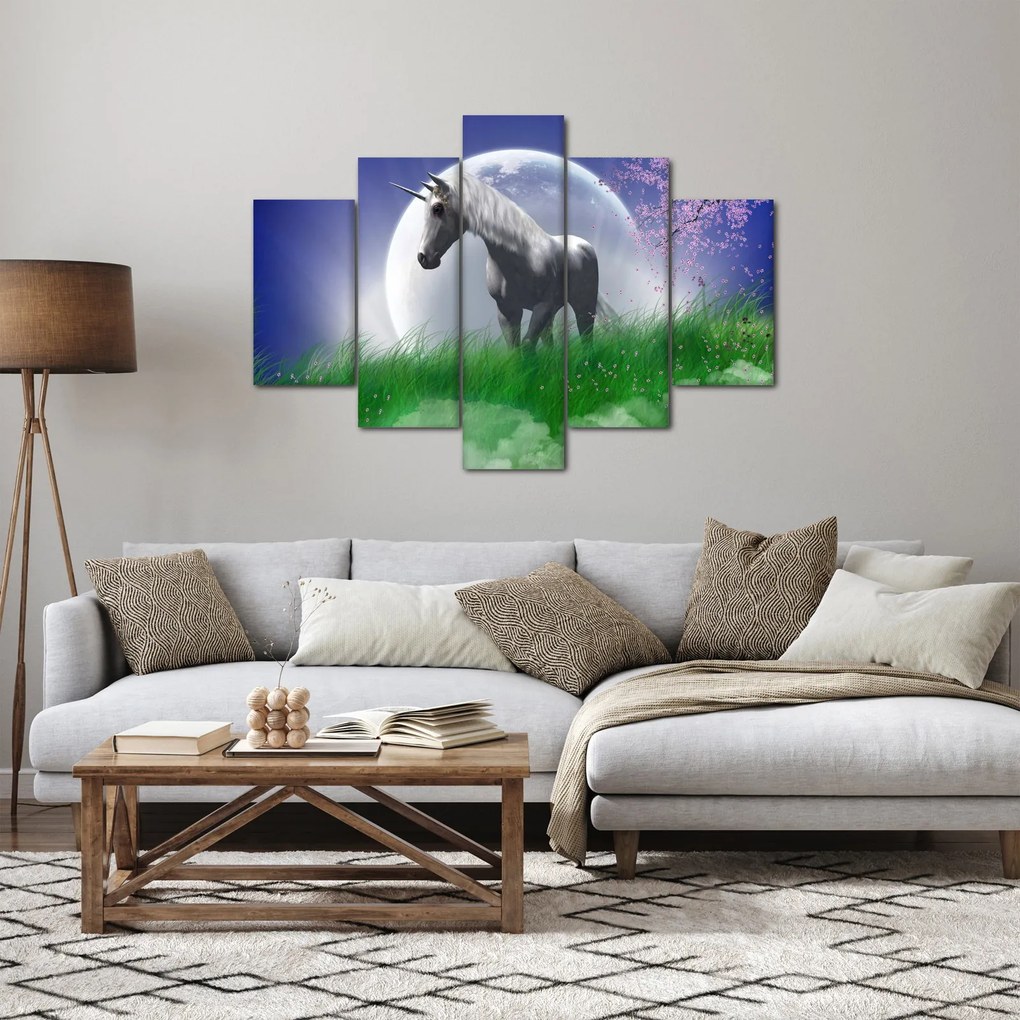 Tablou cu unicorn (150x105 cm)