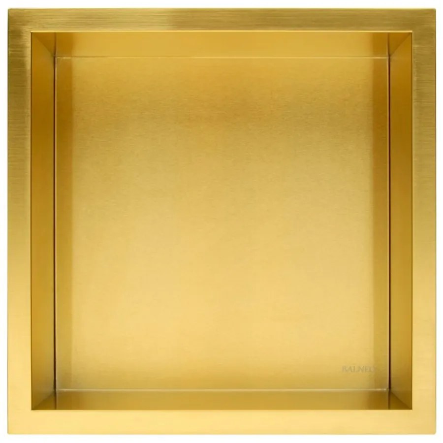 WALL-BOX ONE BRASS / GOLD 300x300x 70  EAN 5903943983520