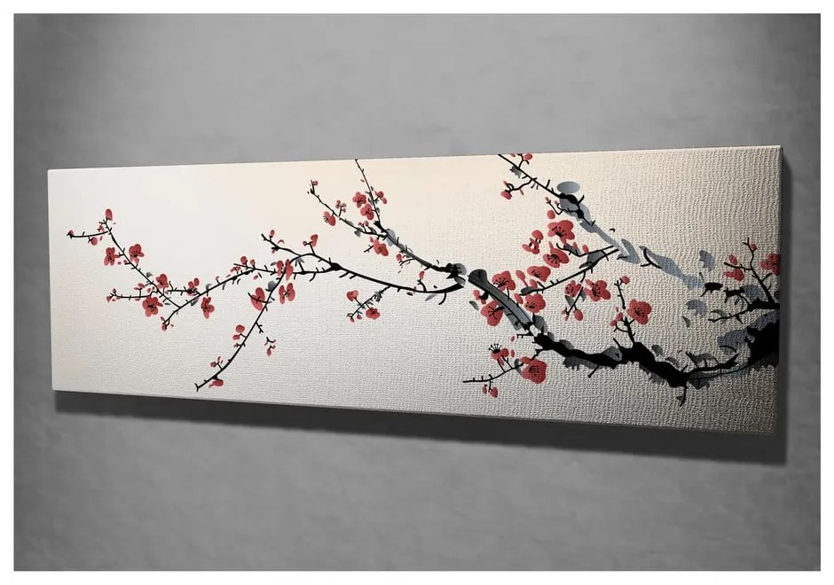 Tablou pe pânză Sakura, 80 x 30 cm