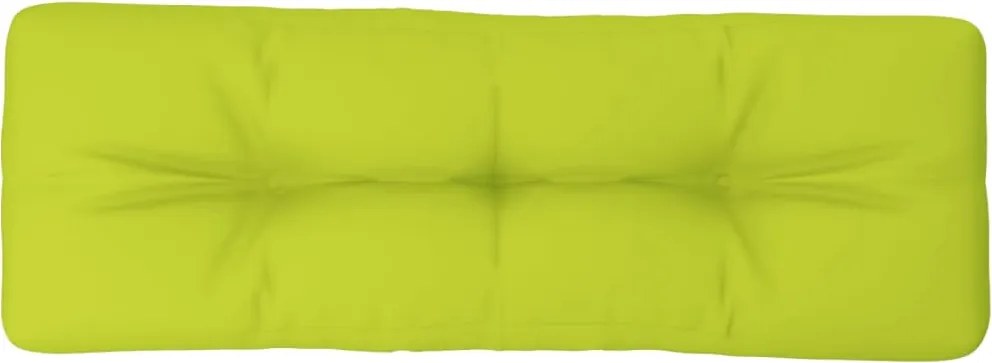 vidaXL Pernă de paleți, verde aprins, 120x40x12 cm, material textil