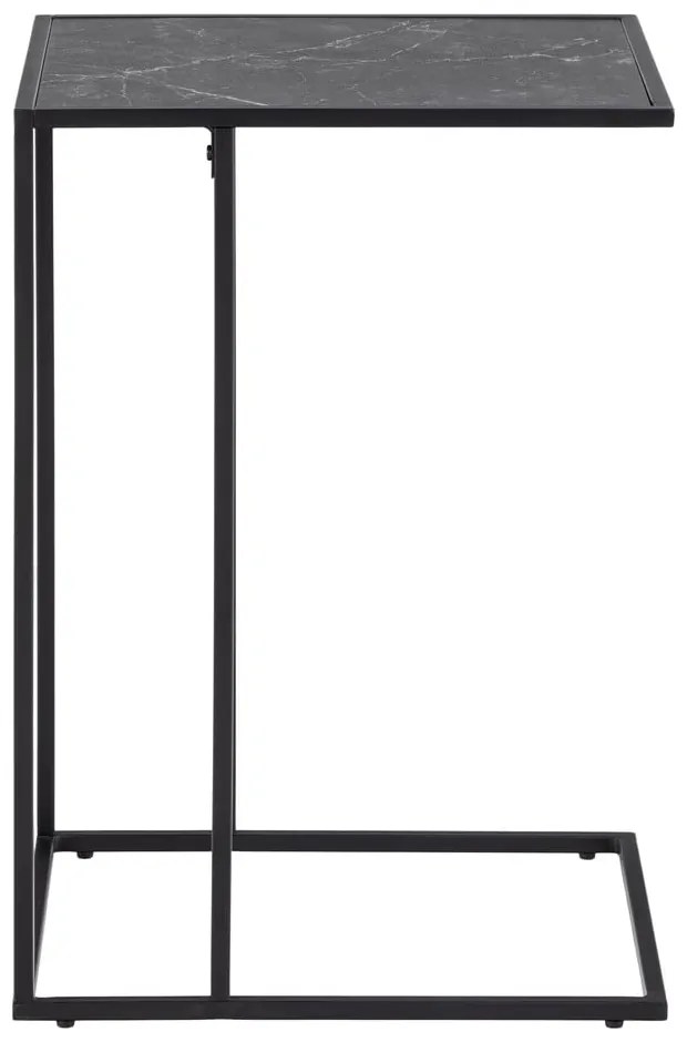 Măsuță auxiliară cu blat cu aspect de marmură 43x35 cm Infinity – Actona