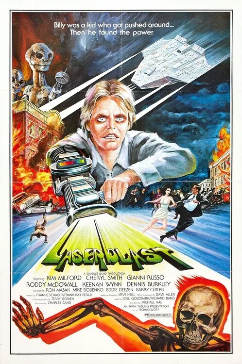 Ilustrație Laserblast