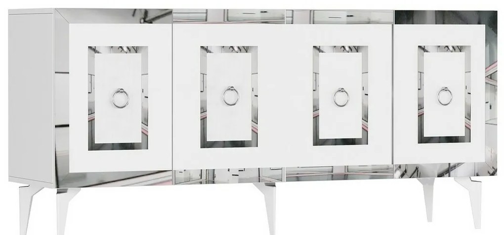 Dulap Karya White and Silver