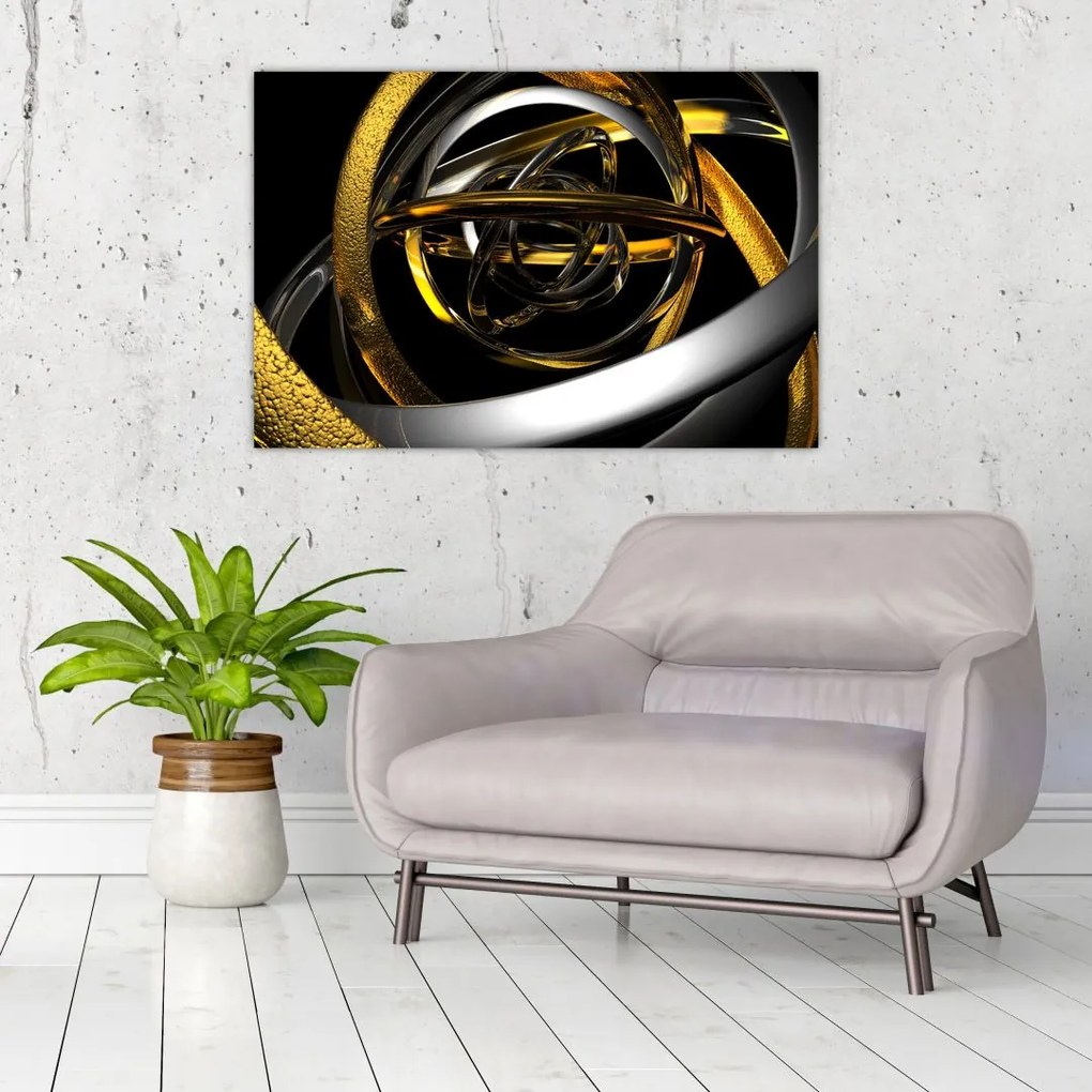 Tabloucu abstracție modernă (90x60 cm)
