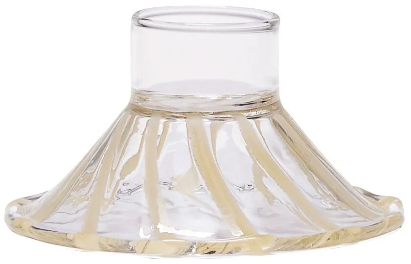 Sfeșnic din sticlă Heir – Hübsch