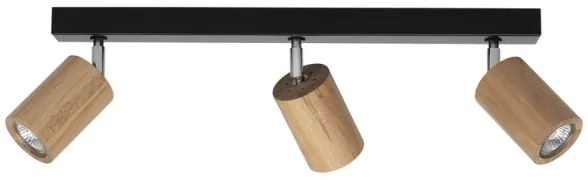 Spot-Light 3913174 - Spot LED de tavan MATTI 3xGU10/5W/230V, stejar