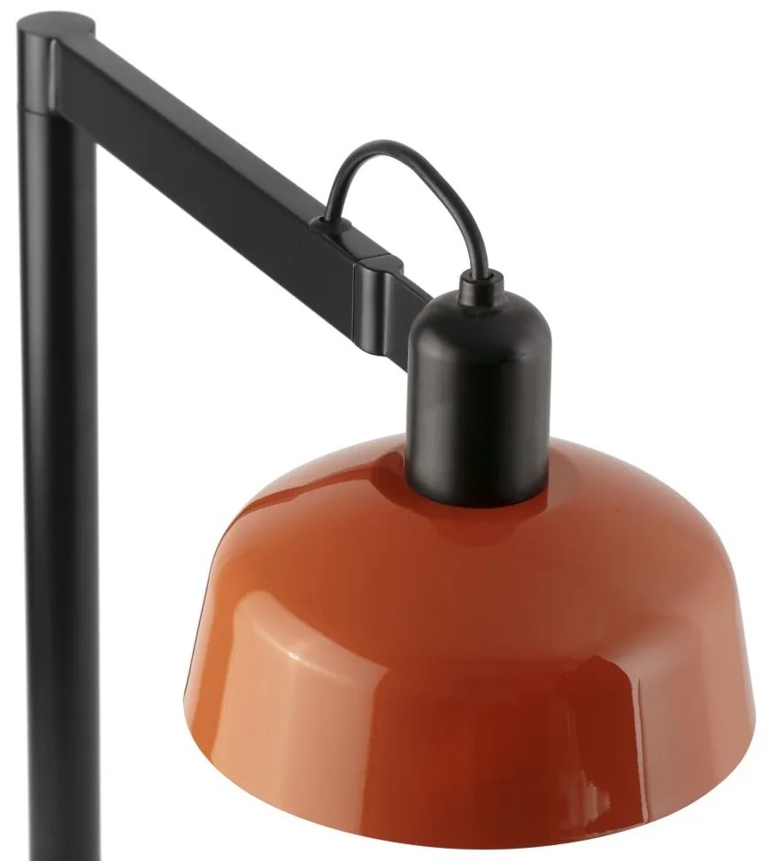 Veioza de birou metal TATAWIN negru, orange