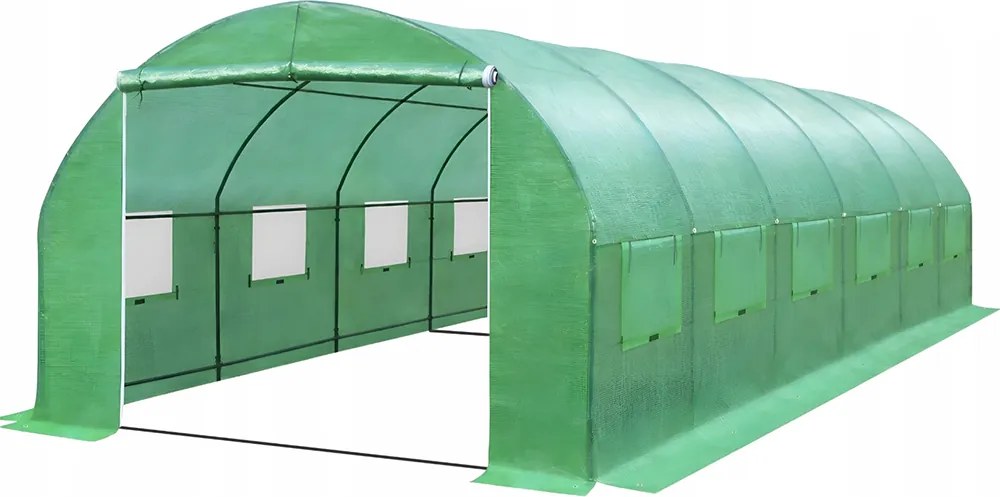 Politunel de grădină mare 4 x 6 m - înălțime 2,25 m