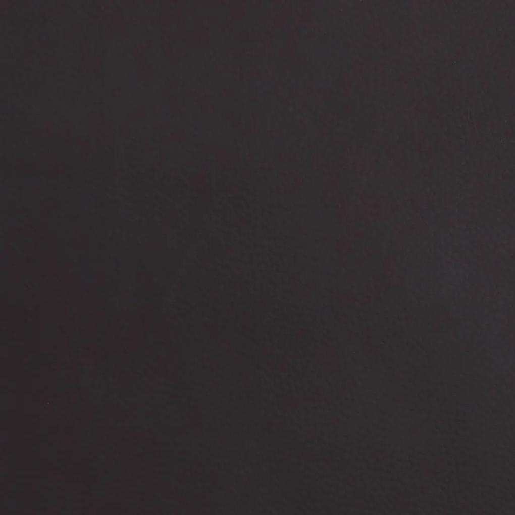 Taburet, negru, 60x60x39 cm, material textil Negru