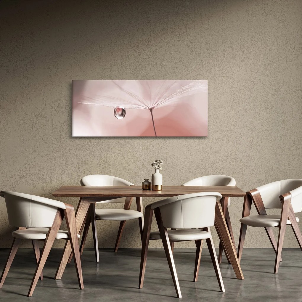Tablou - O picătură de rouă (120x50 cm)