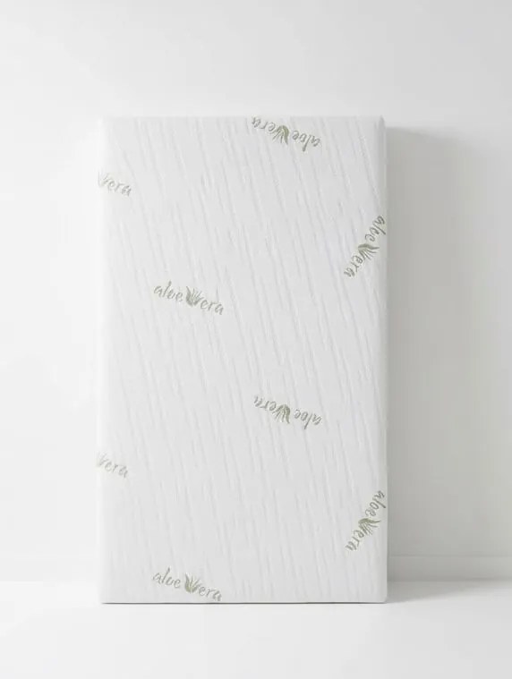 Topper 160x80x3 cm cu Lana, Spuma Memory cu particule Arctic Gel si Husa Jacquard pentru pat copii 2-12 ani - ASC3012