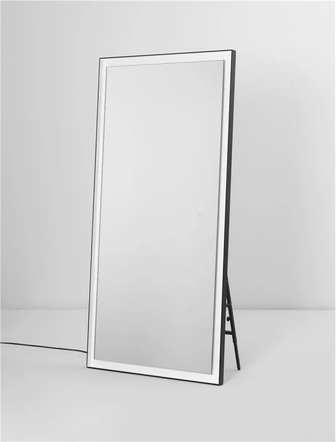 Oglinda cu iluminat LED IP44 3000K Adon, 150x75cm, NVL-9006038