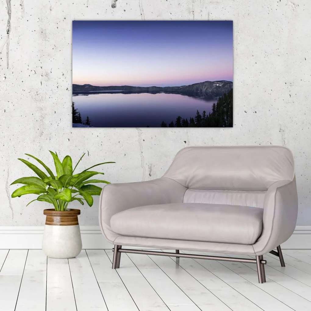 Tablou cu lac (90x60 cm)