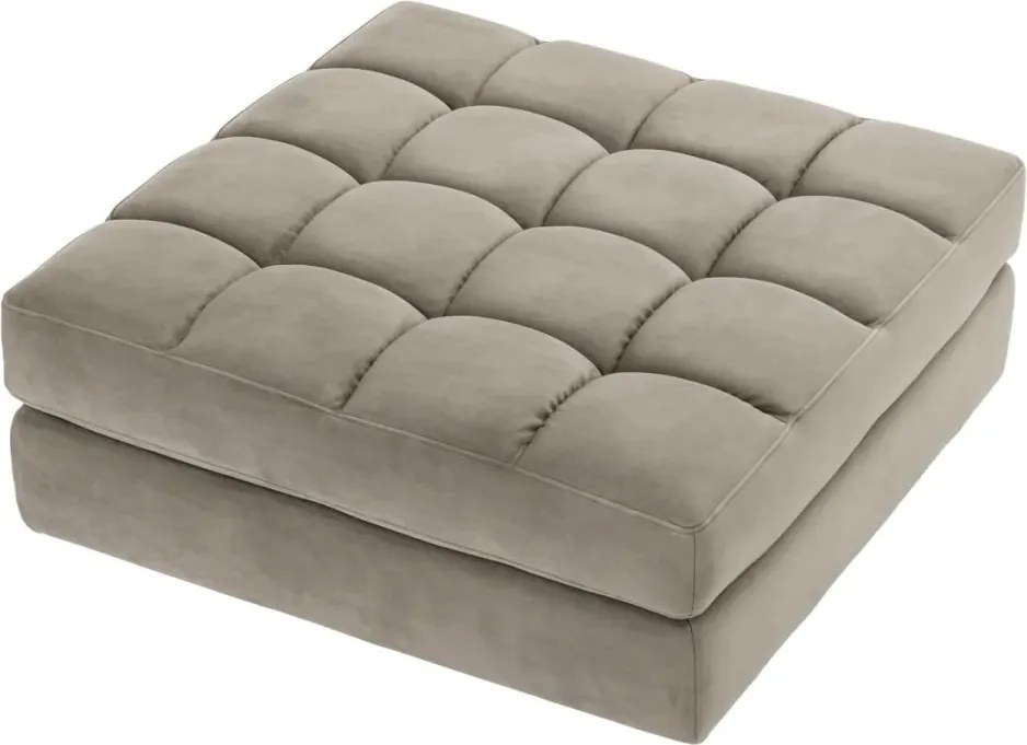 Otoman design LUX, Suport picioare canapea modulara Dean Savona greige