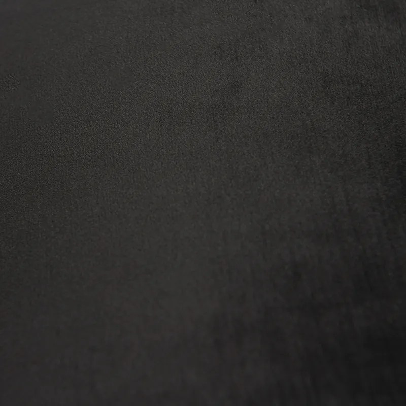 Abajur din catifea neagră 35/35/20 cu interior auriu