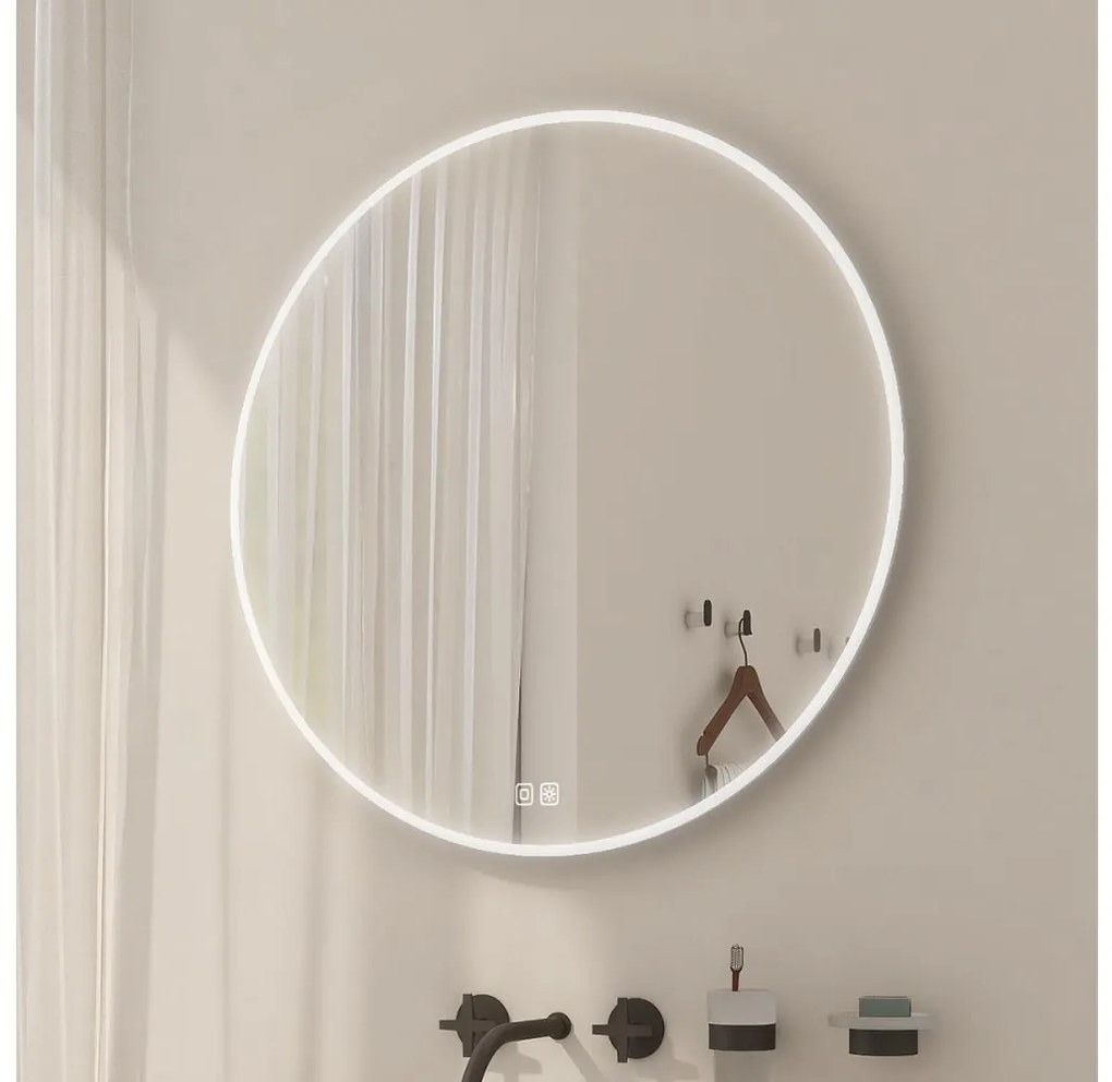 Oglindă LED retroiluminată pentru baie NIMCO ZP 26000RVX 3000-6500K d. 60 cm IP44