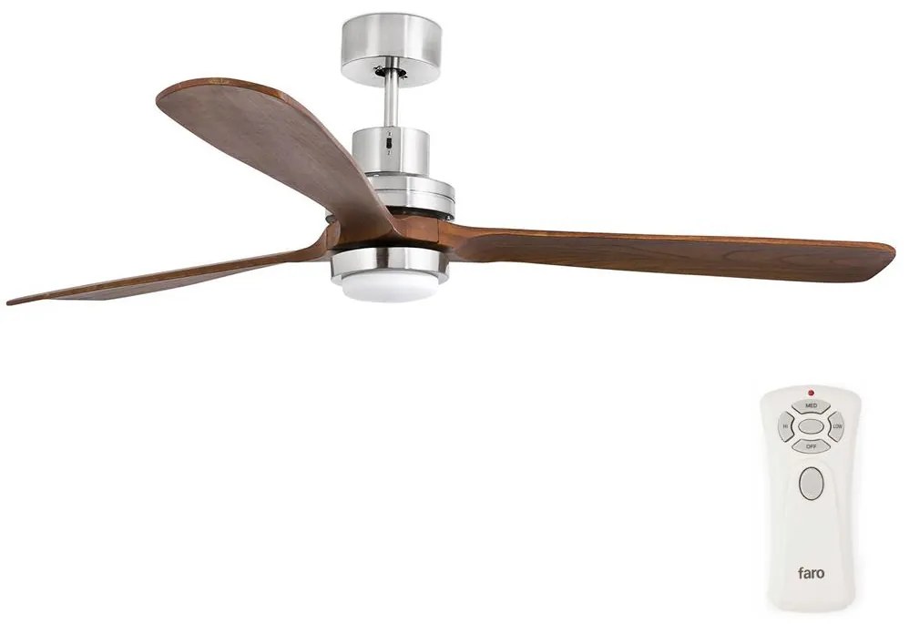Ventilator LED de tavan FARO 33463 LANTAU LED/12W/230V