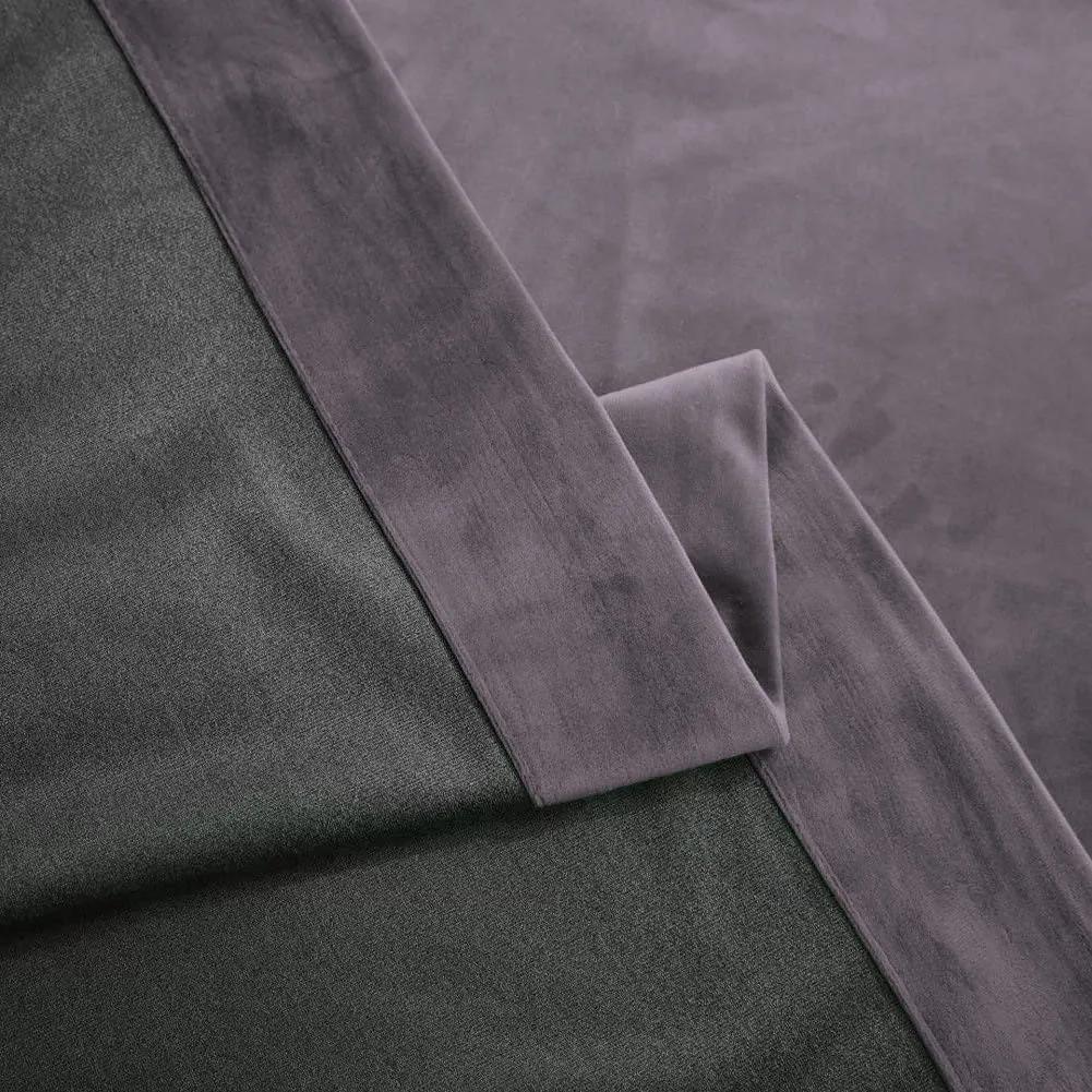 Set draperie din catifea blackout cu inele, Madison, densitate 700 g/ml, Martini, 2 buc