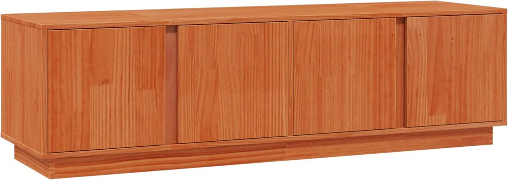 vidaXL Cabinet TV Maro Ceară 140 x 40 x 40 cm Lemn masiv de pin
