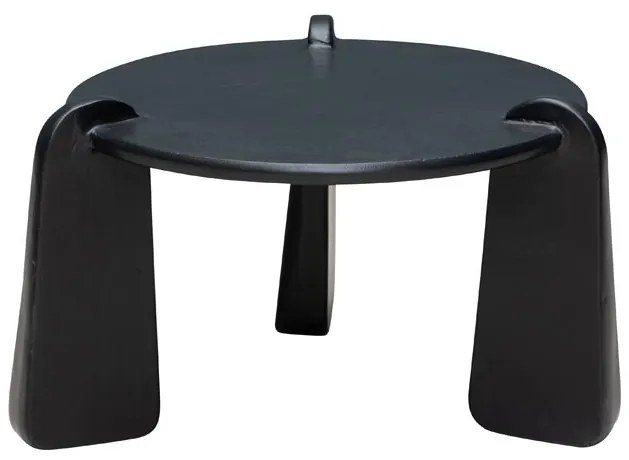 Masuta de cafea, rotunda, din aluminiu, Carnac