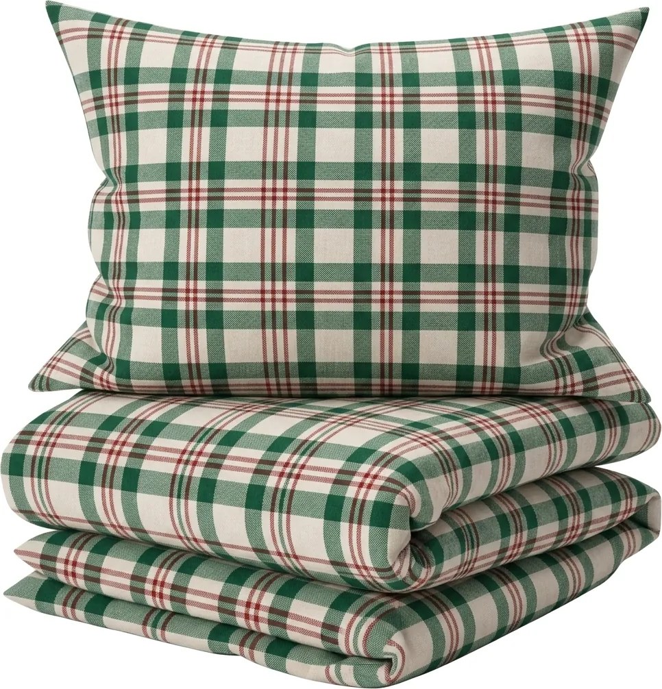 Lenjerie de pat din bumbac WINTER PLAID colorata Dimensiune lenjerie de pat: 70 x 90 cm | 140 x 220 cm