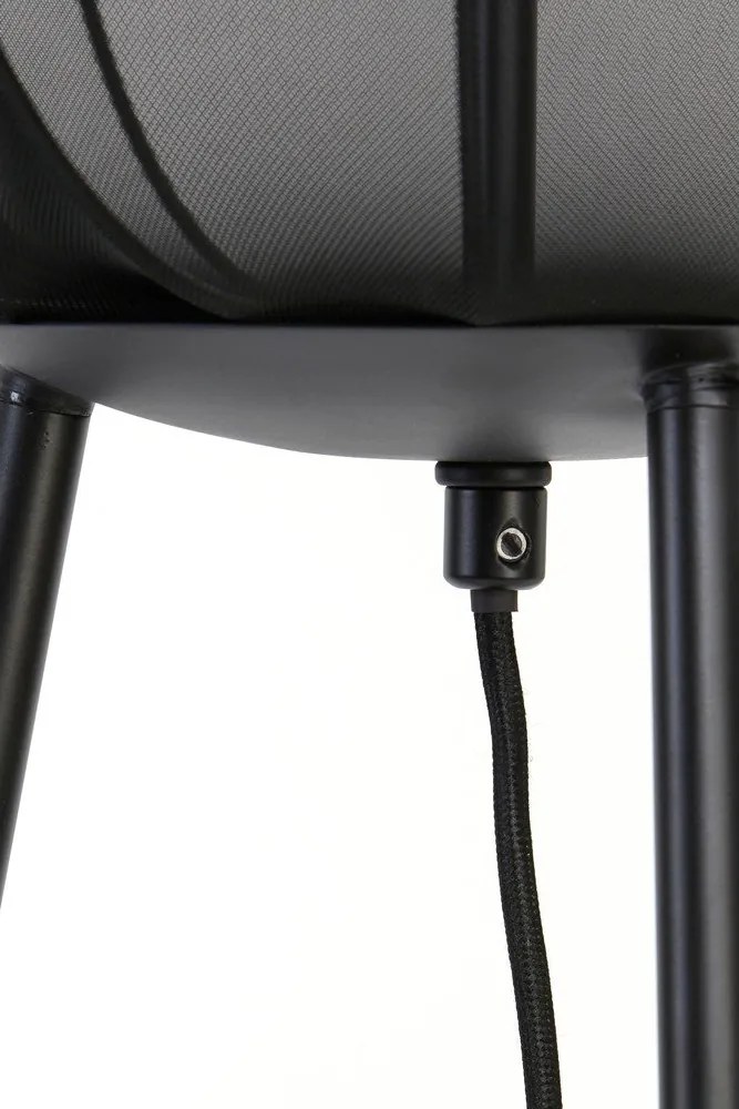 Lampadar negru (înălțime 132 cm) Plumeria – Light &amp; Living