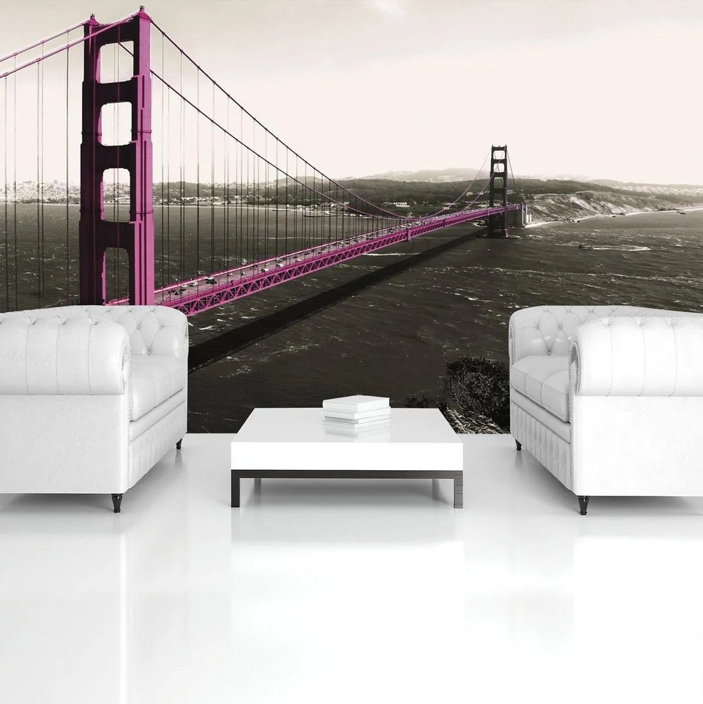 Fototapet - Pod- Golden Gate (152,5x104 cm)
