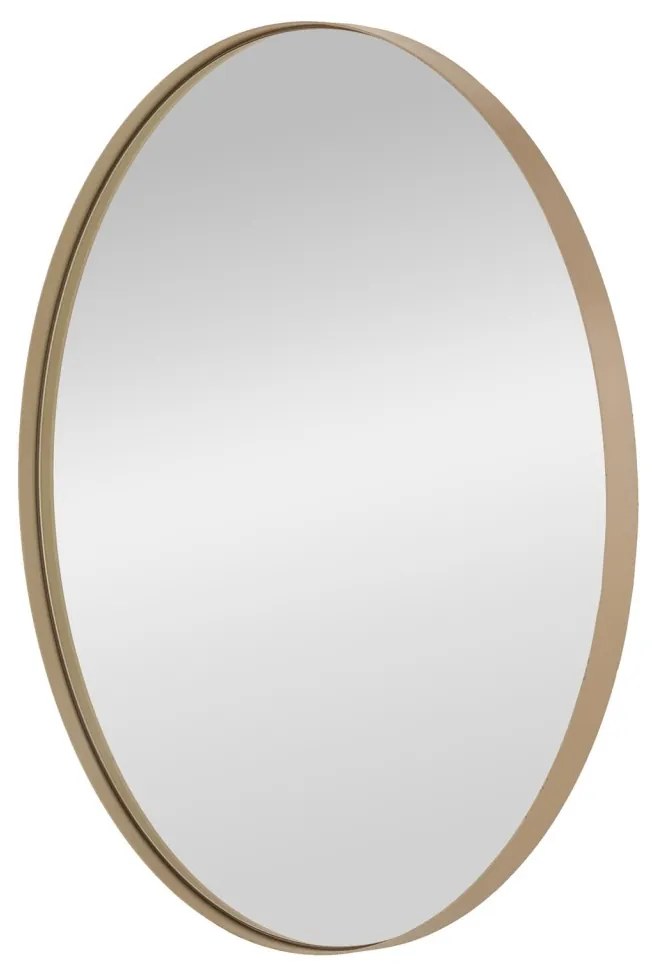 Oglinda Patina auriu sampanie ø70 cm