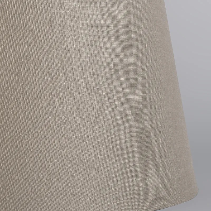 Abajur din in taupe 35/30/18