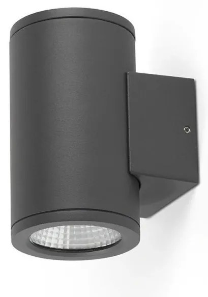 Aplica LED exterior iluminat arhitectural IP54 TOND 2L 2700K
