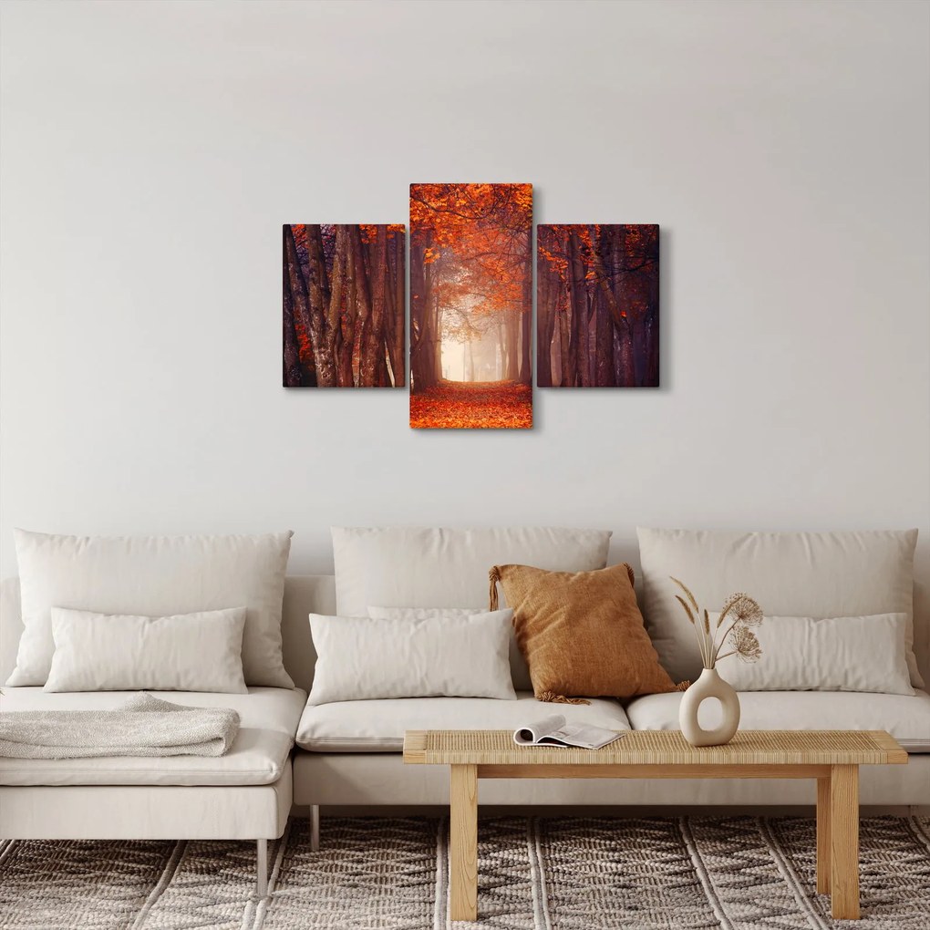 Tablou - Pădurea de toamnă (90x60 cm)