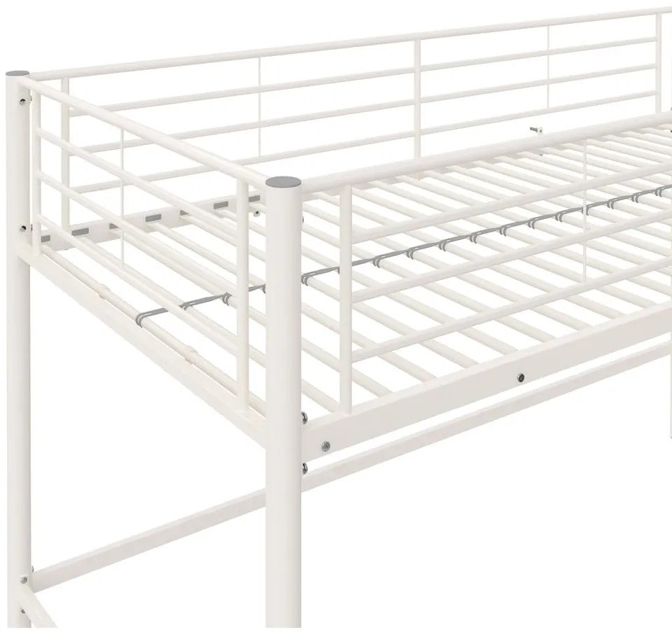 Pat pentru copii alb înalt 90x200 cm Jodie – Støraa