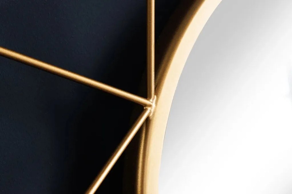 Oglinda de perete decorativa Diamond 80cm, auriu A-43733 VC