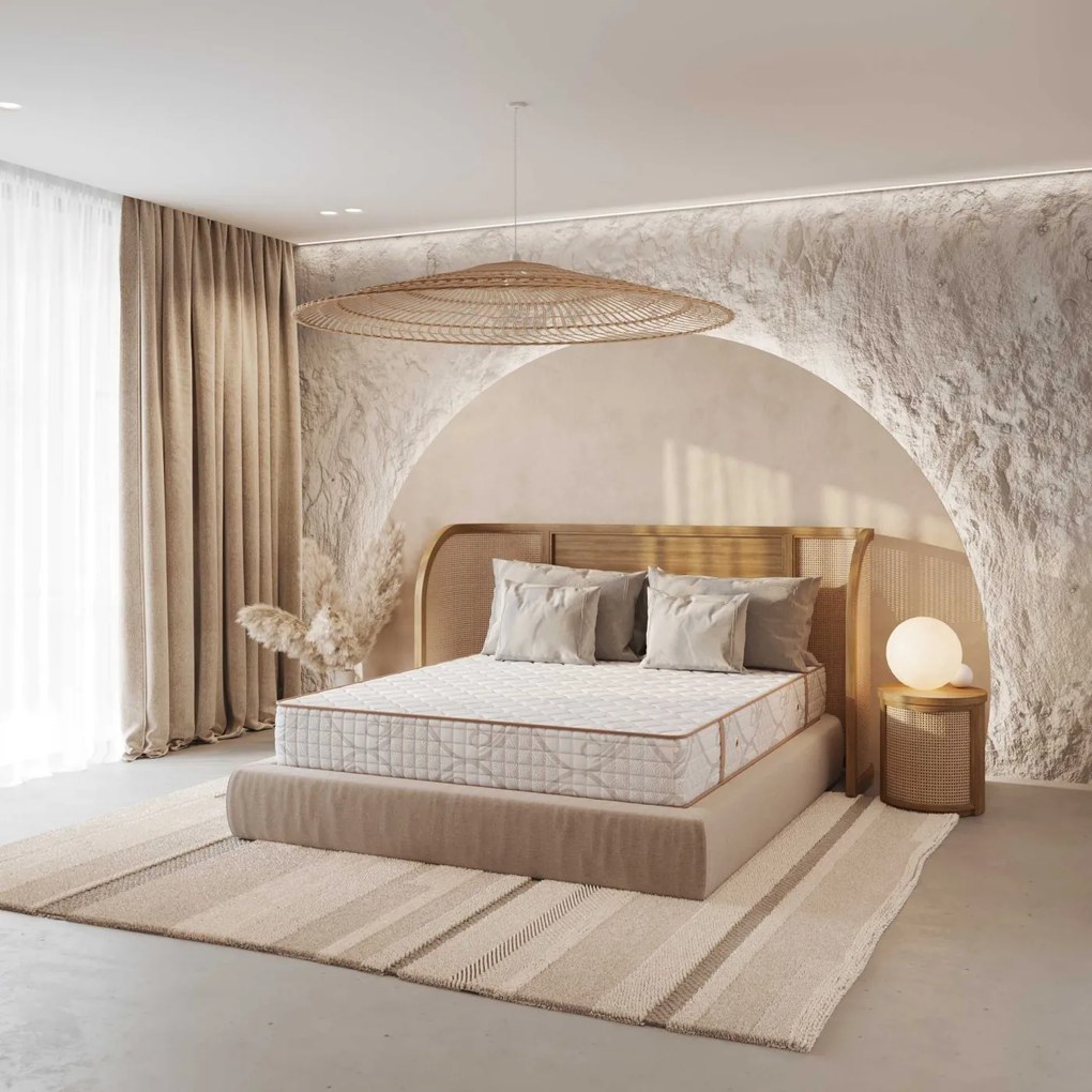Saltea Eko Pocket 80×200 cm, fermitate medie, 24 cm înălțime