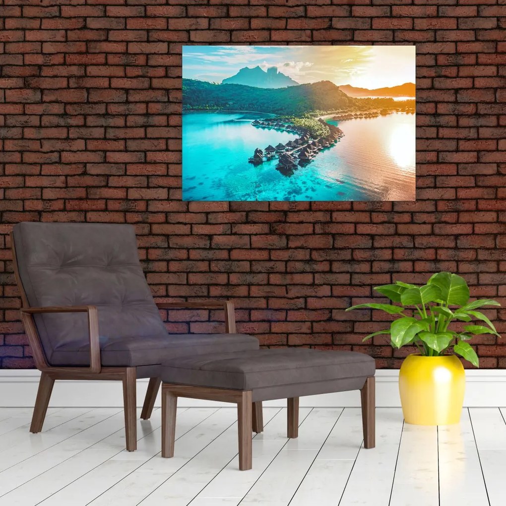 Tablou - Bora Bora (90x60 cm)