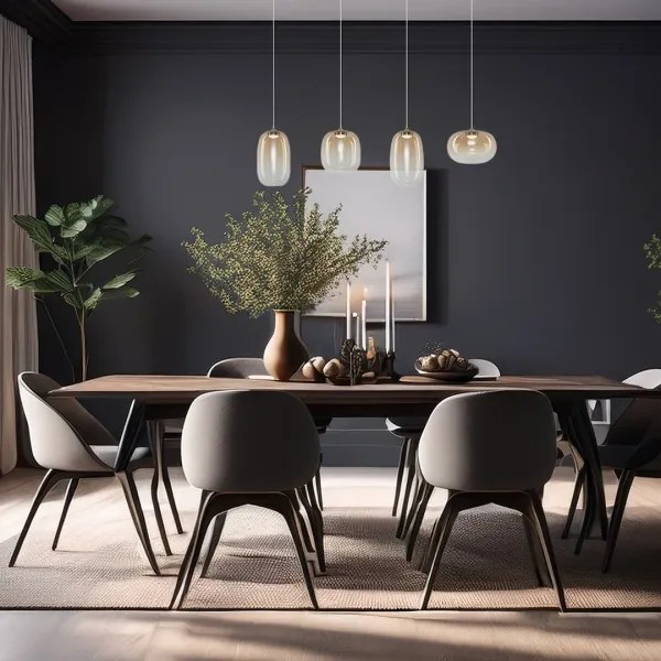Lustră LED pe cablu VASO LED/15W/230V auriu/fumuriu