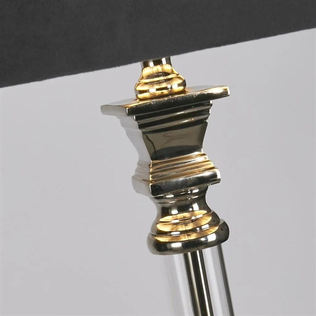 Lampadar/Lampa de podea design lux elegant Belle crom/gri